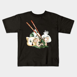 supper time spinach dumplings Kids T-Shirt